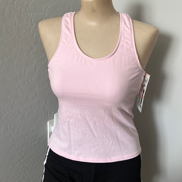 Light Pink Tank Top for Sports/Cheerleading - Picture 1 of 5